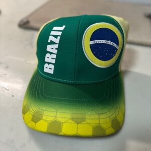 NEW Brazil Cap - Green and Yellow